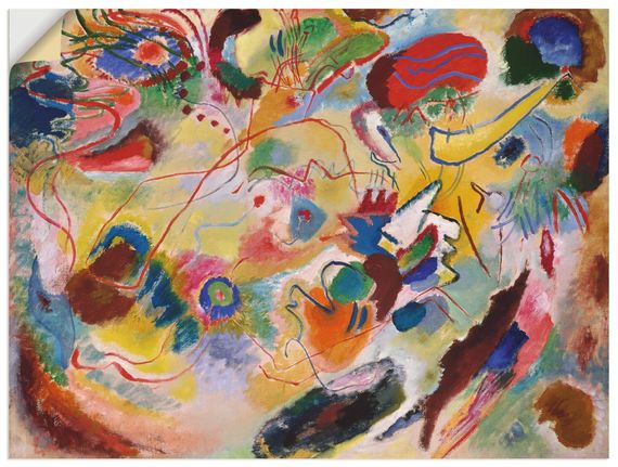 Wassily Kandinsky、DAS JUNGSTE GERICHT Kandinsky ̶ abstrakt und knallbunt - Parkstone Art