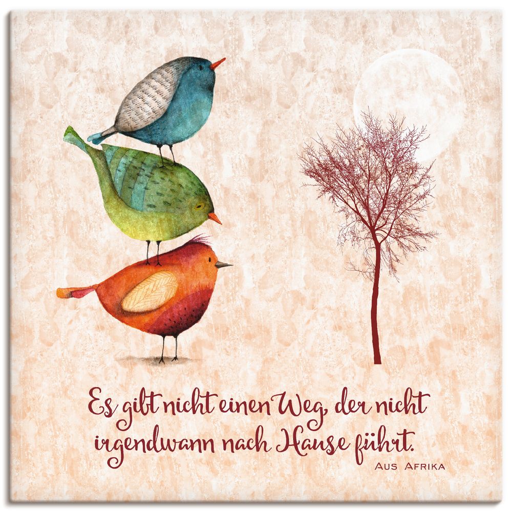 Lebensweisheit Zu Hause
