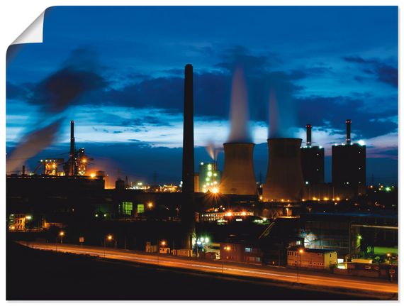 Poster Kunstdruck von UtArt Duisburg- Dehoga blaue Stunde Poster Kunstdruck von UtArt Duisburg- Dehoga blaue Stunde