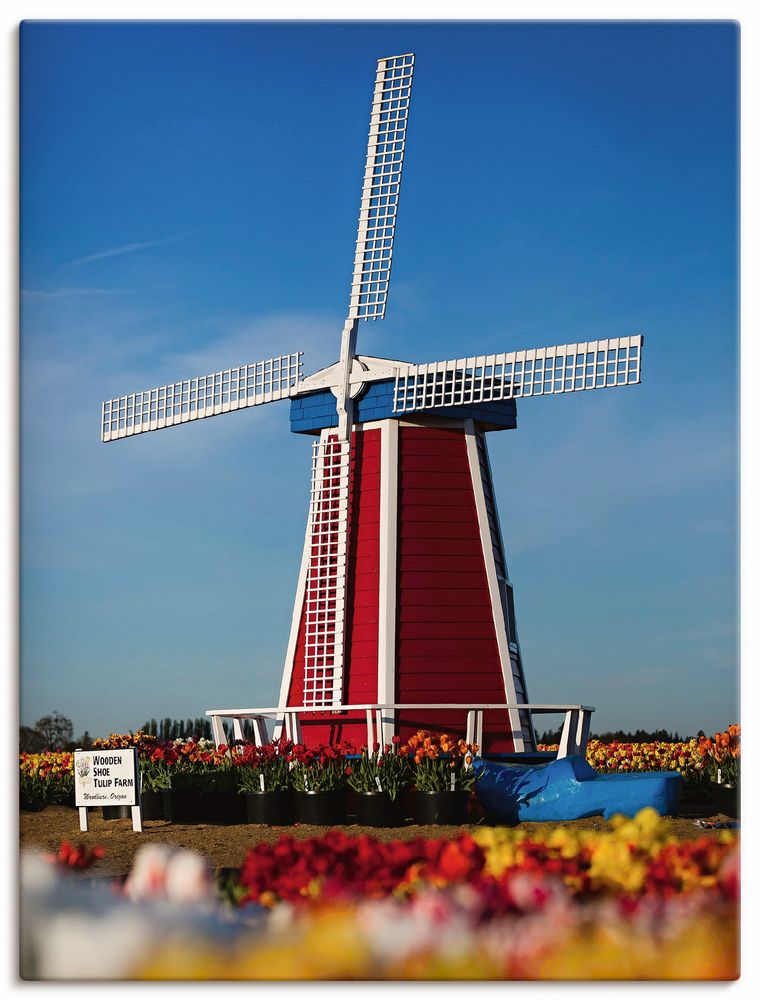 Holländische Windmühle Aus Zedernholz – 86 Cm Hoch, Wetterfest Mit Verstecktem Staufach Für Garten-Deko
