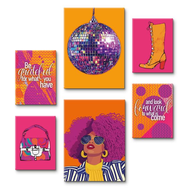 Leinwandbilder Set von Jule Iconic - ARTland Leinwandbilder Set von Jule Iconic Leinwandbilder