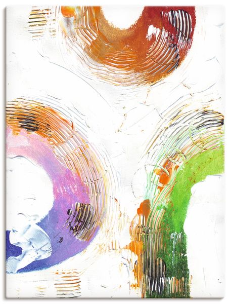 Leinwandbild von Rafal Kulik Die Kreise eines Lebens - ARTland Leinwandbild von Rafal Kulik Die Kreise eines Lebens