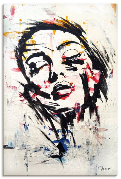 Leinwandbild von Rafal Kulik Eine träumende Frau - ARTland Leinwandbild von Rafal Kulik Eine träumende Frau