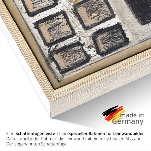 Leinwandbild gerahmt mit Schattenfugenleiste von Monciao Ewiger Kalender - ARTland Leinwandbild gerahmt mit Schattenfugenleiste von Monciao Ewiger Kalender Bilder mit Rahmen