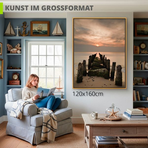 Artland Rico Ködder Sonnenuntergang an der Ostsee B2 Artland Rico Ködder Sonnenuntergang an der Ostsee B2