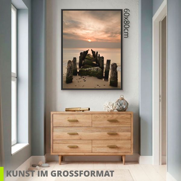 Artland Rico Ködder Sonnenuntergang an der Ostsee B3 Artland Rico Ködder Sonnenuntergang an der Ostsee B3