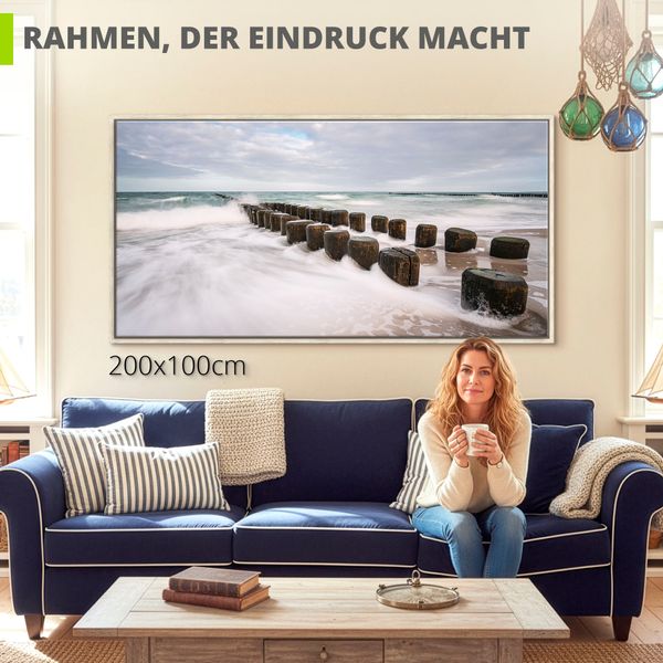 Artland Rico Ködder Buhnen an Ostsee an stürmischen Tag B2 Artland Rico Ködder Buhnen an Ostsee an stürmischen Tag B2
