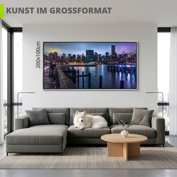 Artland Kurt Krause New York Manhattan im Abendlicht B2 Artland Kurt Krause New York Manhattan im Abendlicht B2