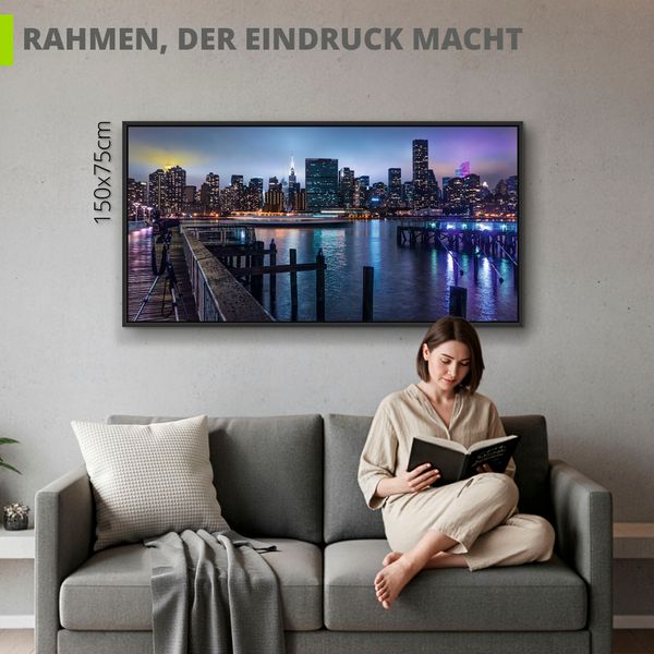 Artland Kurt Krause New York Manhattan im Abendlicht B3 Artland Kurt Krause New York Manhattan im Abendlicht B3