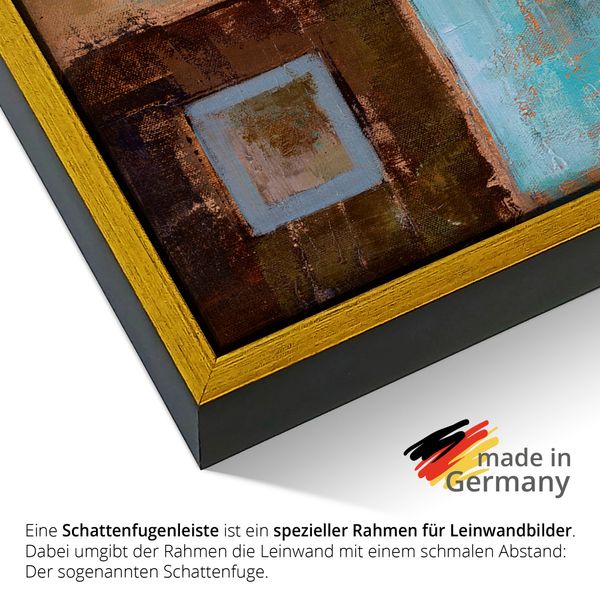 Leinwandbild gerahmt mit Schattenfugenleiste von Silvia Vassileva Weg passieren III - ARTland Leinwandbild gerahmt mit Schattenfugenleiste von Silvia Vassileva Weg passieren III Bilder mit Rahmen