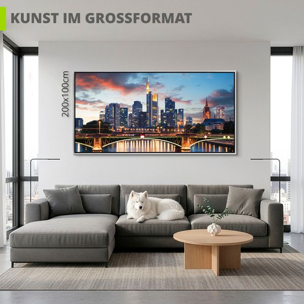 Artland David Engel Frankfurt am Main Skyline II B2 Artland David Engel Frankfurt am Main Skyline II B2