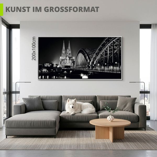 Artland Jürgen Feldhaus Kölner Dom_schwarz-weiß B2 Artland Jürgen Feldhaus Kölner Dom_schwarz-weiß B2