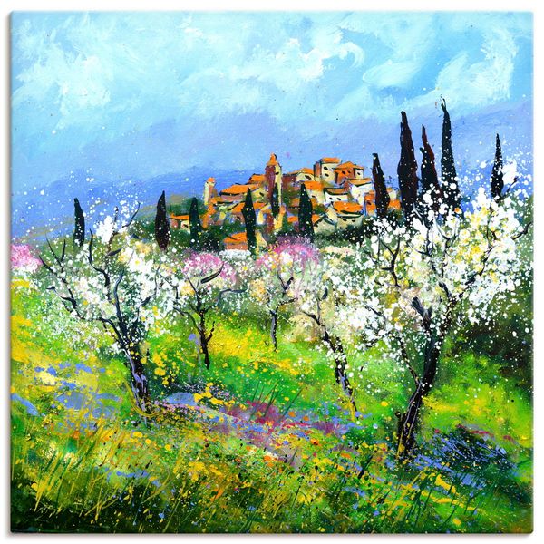 Leinwandbild von Pol Ledent Spring in Provence - ARTland Leinwandbild von Pol Ledent Spring in Provence
