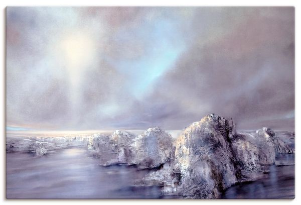 Leinwandbild von Annette Schmucker Foresight - a bright day - ARTland Leinwandbild von Annette Schmucker Foresight - a bright day