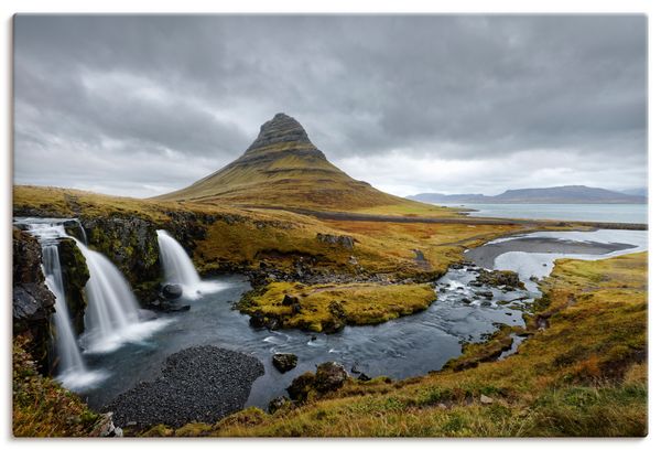 Leinwandbild von lichtjahr21 Island - Kirkjufell - ARTland Leinwandbild von lichtjahr21 Island - Kirkjufell